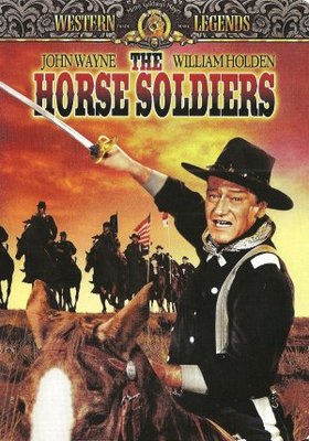 The Horse Soldiers movie poster (1959) poster with hanger