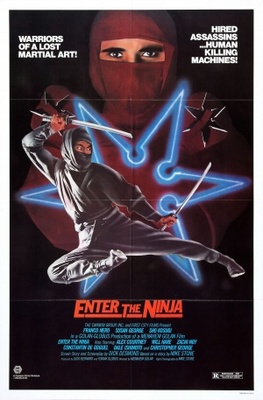 Enter the Ninja movie poster (1981) poster with hanger