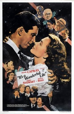 It's a Wonderful Life movie poster (1946) poster with hanger