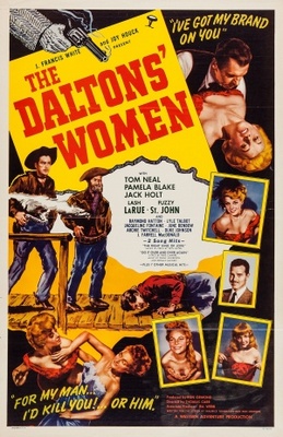 The Daltons' Women movie poster (1950) metal framed poster