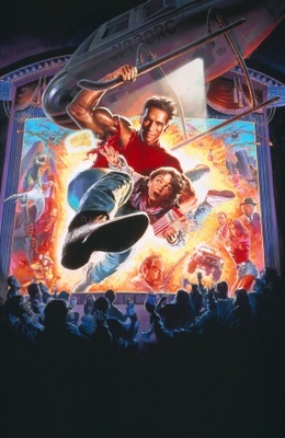 Last Action Hero movie poster (1993) metal framed poster
