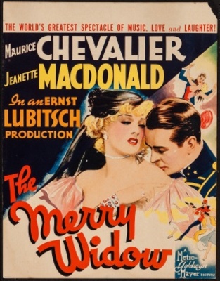 The Merry Widow movie poster (1934) mug