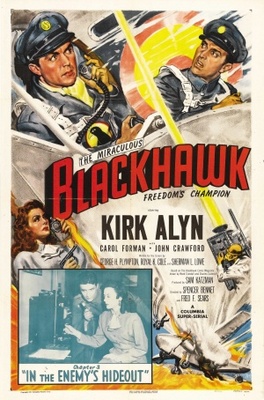 Blackhawk: Fearless Champion of Freedom movie poster (1952) metal framed poster