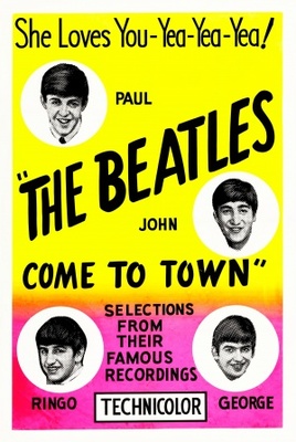 The Beatles Come to Town movie poster (1963) mug