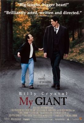 My Giant movie poster (1998) metal framed poster