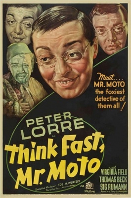 Think Fast, Mr. Moto movie poster (1937) poster
