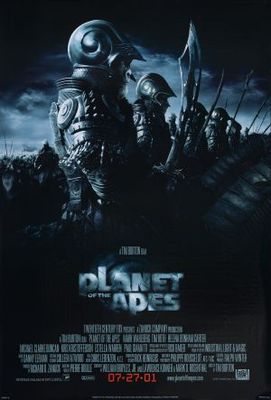 Planet Of The Apes movie poster (2001) Stickers MOV_c4bfdce2