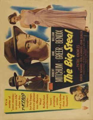 The Big Steal movie poster (1949) canvas poster
