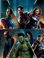 The Avengers movie poster (2012) Mouse Pad MOV_c4c3b78f
