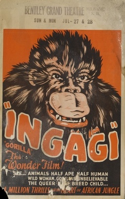 Ingagi movie poster (1931) Stickers MOV_c4c69068