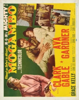 Mogambo movie poster (1953) poster with hanger