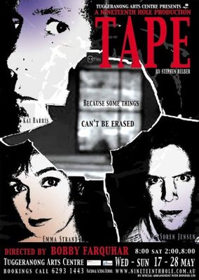 Tape movie poster (2001) Mouse Pad MOV_c4de3e2d