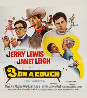 Three on a Couch movie poster (1966) mouse pad