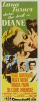 Diane movie poster (1956) hoodie #694325