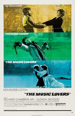 The Music Lovers movie poster (1970) Stickers MOV_c4e84f52