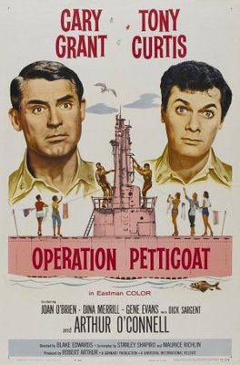 Operation Petticoat movie poster (1959) wooden framed poster