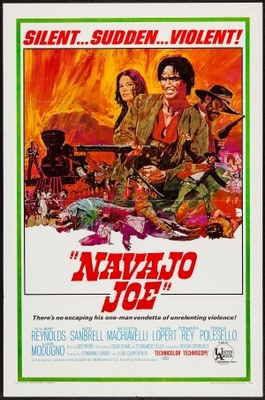 Navajo Joe movie poster (1966) poster with hanger