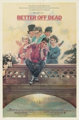 Better Off Dead... movie poster (1985) canvas poster