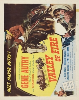 Valley of Fire movie poster (1951) t-shirt
