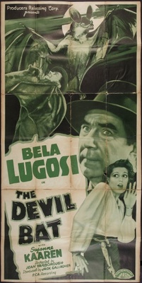 The Devil Bat movie poster (1940) metal framed poster