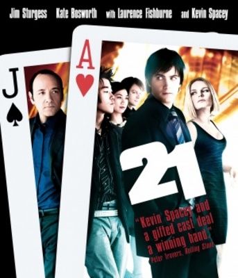 21 movie poster (2008) tote bag