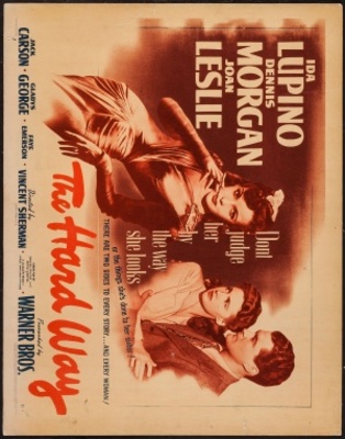 The Hard Way movie poster (1943) wooden framed poster