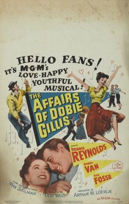 The Affairs of Dobie Gillis movie poster (1953) canvas poster