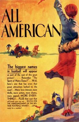 The All-American movie poster (1932) Poster MOV_c541ae89