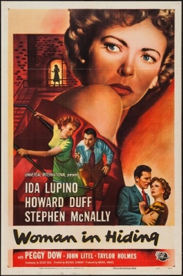 Woman in Hiding movie poster (1950) t-shirt