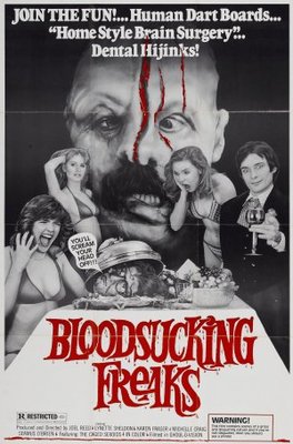 Blood Sucking Freaks movie poster (1976) wooden framed poster