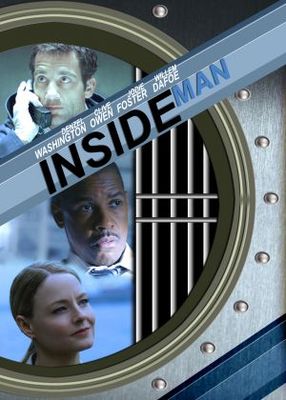 Inside Man movie poster (2006) wooden framed poster