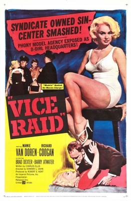 Vice Raid movie poster (1960) poster with hanger