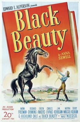 Black Beauty movie poster (1946) wooden framed poster
