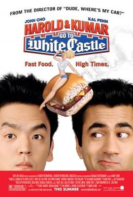 Harold & Kumar Go to White Castle movie poster (2004) pillow