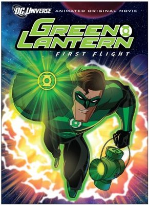 Green Lantern: First Flight movie poster (2009) metal framed poster