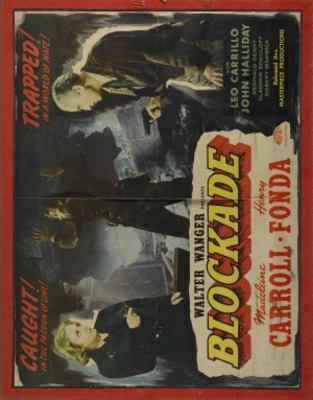 Blockade movie poster (1938) hoodie