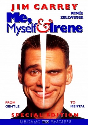 Me, Myself & Irene movie poster (2000) pillow