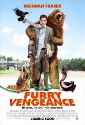Furry Vengeance movie poster (2010) t-shirt