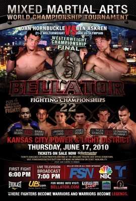 Bellator Fighting Championships movie poster (2009) Mouse Pad MOV_c61365e4