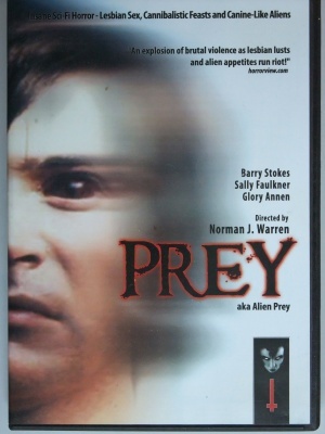 Prey movie poster (1978) wood print