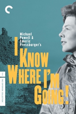 'I Know Where I'm Going!' movie poster (1945) pillow