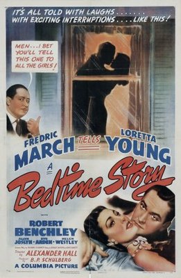 Bedtime Story movie poster (1941) canvas poster