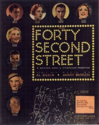 42nd Street movie poster (1933) tote bag