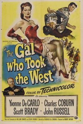The Gal Who Took the West movie poster (1949) pillow