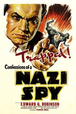 Confessions of a Nazi Spy movie poster (1939) poster