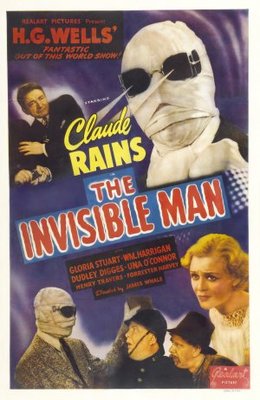 The Invisible Man movie poster (1933) tote bag