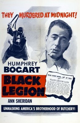 Black Legion movie poster (1937) metal framed poster