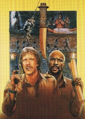 Firewalker movie poster (1986) metal framed poster