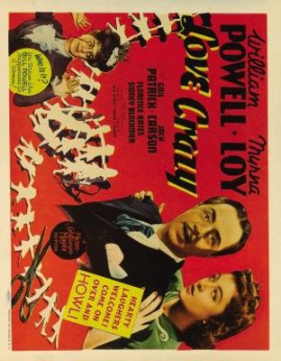 Love Crazy movie poster (1941) metal framed poster