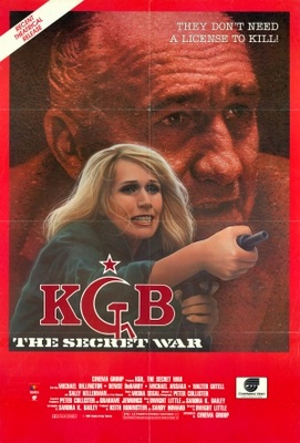 KGB: The Secret War movie poster (1985) metal framed poster
